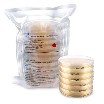 环凯微生物 胰酪大豆胨琼脂TSA平皿，（三层无菌包装）(药典)，CP0201C 90mm*10个/包，150个/箱 售卖规格：1箱