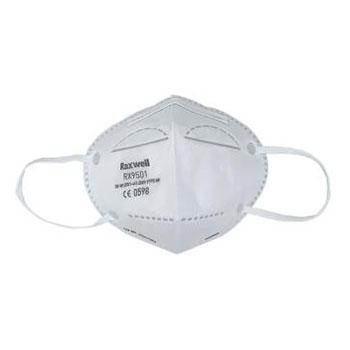 Raxwell FFP2防尘口罩Non-Medical，RX9501(CE)，KN95 折叠型耳带式，50个/盒（仅供上海）