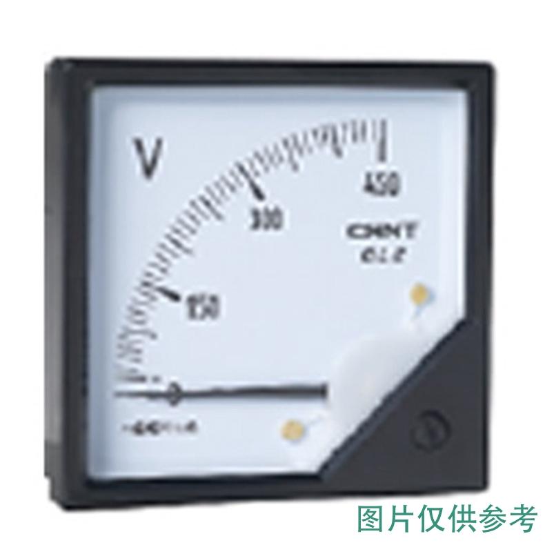 正泰CHINT 矩形电压表，600V 直接接入 表盘尺寸:80mm，6L2-V 600V