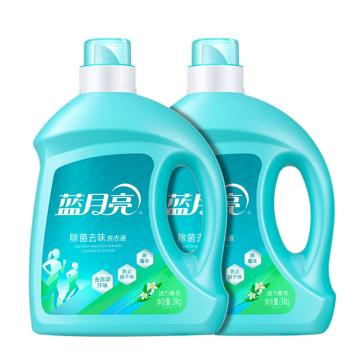 蓝月亮/BLUEMOON 洗衣液套装，80001877 活力橙花除菌去味3kg/瓶 售卖规格：2瓶/组
