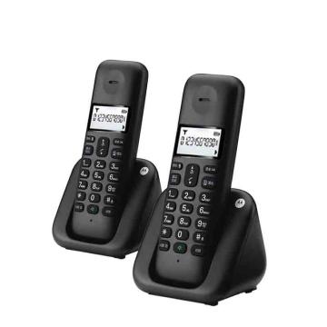 摩托罗拉/Motorola 无绳电话机，T302C 黑色 售卖规格：1台