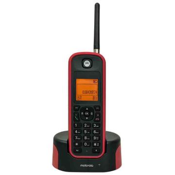 摩托罗拉/Motorola 无绳电话机，O201C 红色 售卖规格：1台