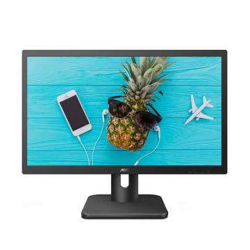 AOC 电脑显示器，220 21.5英寸全高清 低蓝光不闪屏 安防监控商务办公可壁挂显示屏 售卖规格：1台