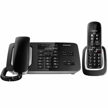 飞利浦/PHILIPS 子母电话机，DCTG492 黑色 售卖规格：1台