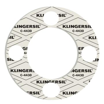 克林格/klinger 环形带孔垫片，EN1514-1 FF DN32-PN10-T2MM，KLINGERSIL C4430 43*140*100*4*d18*2MM 售卖规格：1片