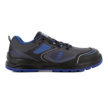 Safety Jogger 透气安全鞋，防砸刺穿ESD防静电，CADOR-蓝黑-40 售卖规格：1双