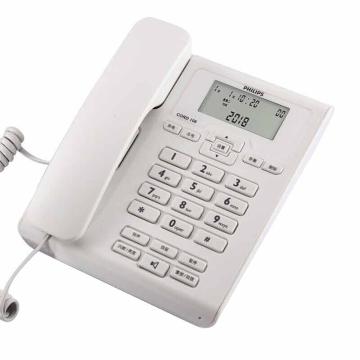 飞利浦/PHILIPS 有绳电话机，CORD108 白色 售卖规格：1台