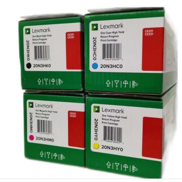 利盟/Lexmark 碳粉盒，20N30C0 青色 1500页 适用CX331adwe/CS331dw 售卖规格：1个