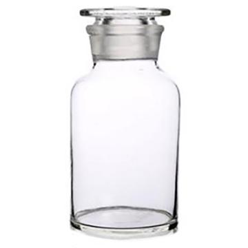申迪 白色玻璃大口试剂瓶，250ml，瓶口磨砂，SD-白玻璃磨口瓶250ml 售卖规格：8只/盒