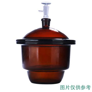 垒固 棕色真空干燥器，B-005115 300mm 售卖规格：1个