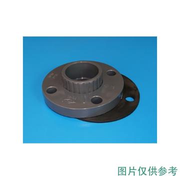 协羽 双片式法兰，UPVC SCH80 1/2" 售卖规格：1个