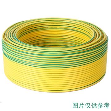 远东 一般用途单芯软导体阻燃A类无护套电缆，ZA-RV-300/500V-1*0.5黄绿，100米/卷