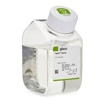 Gibco TrypLE™ Express 酶 (1X)，无酚红，12604021 ，500ml 售卖规格：1瓶
