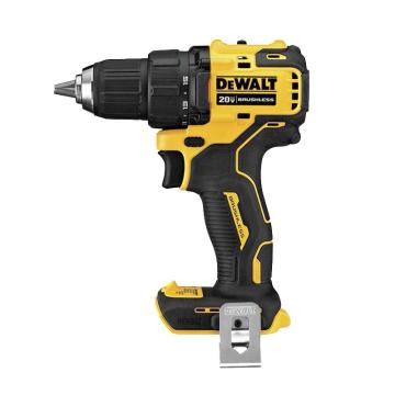 得伟/Dewalt 充电式无刷起子电钻，DCD708NT ，夹持13mm，65/26Nm，20V裸机不含电池及充电器 售卖规格：1台