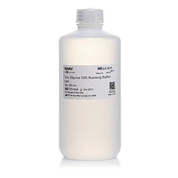 Invitrogen GeneArt Novex™ Tris-甘氨酸 SDS 电泳缓冲液 (10X)，LC2675 ，500ml 售卖规格：1瓶