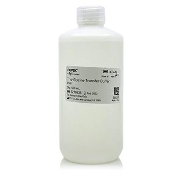 Invitrogen GeneArt Novex™ Tris-甘氨酸转印缓冲液 (25X)，LC3675 ，500ml 售卖规格：1瓶