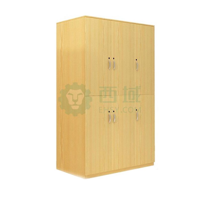 企诺 六门家用卧室衣柜，QN-YG-102 1350*550*2000mm 枫木色 售卖规格：1个