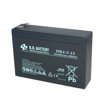 美美/B.B 铅酸蓄电池，HR4.2-12 (如需配线提前沟通) 售卖规格：1块