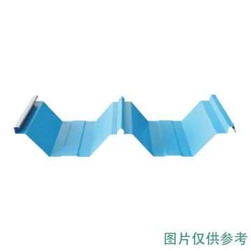 哈德威 彩钢板，金属板屋面板系列，型号： YX114-300-600，板厚(mm)：0.8 颜色：海蓝，每米价 售卖规格：1米