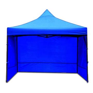 西域推薦 戶外遮陽救災帳篷，2×2米，三面圍布，藍色