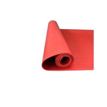 INVOUS 红色绝缘橡胶板，IS780-80956 条纹防滑型 宽1.2m 长10m 厚3.0mm 售卖规格：1卷