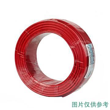 津达线缆 阻燃C类单芯硬线，ZC-BV-1 红色 售卖规格：100米/卷