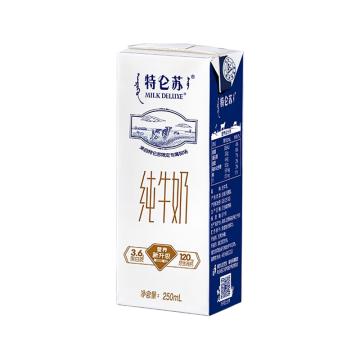蒙牛 特仑苏纯牛奶，250ML*12盒 箱装 按箱起售（一件代发）