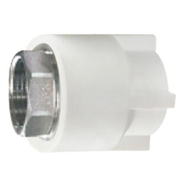 联塑 内螺纹直接头Ⅱ型(PP-R配件)，白色，dn20X3/4＂ 售卖规格：1只