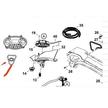 山猫/Bobcat 车解锁开关，7003032 售卖规格：1个