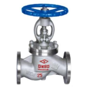 加能 F304直通流道型截止阀，J41W-25P-DN50 法兰连接公称压力25bar适用温度–46~455℃ 售卖规格：1台