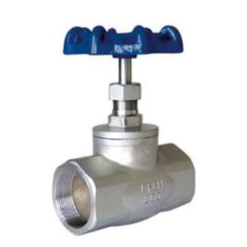 加能 CF8不锈钢截止阀，J11W-16P-DN20 内螺纹接口公称压力16barB型适用温度-20~180℃ 售卖规格：1台