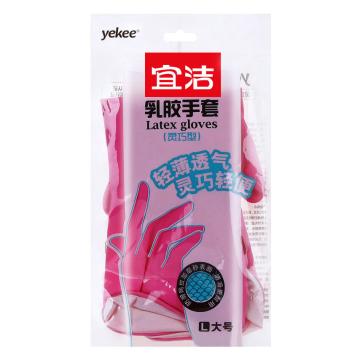 宜洁/yekee 乳胶手套灵巧型，Y-9867 售卖规格：1双