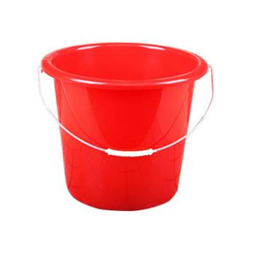 哈德威 塑料水桶，塑料水桶，13.5L 红色 售卖规格：1个