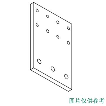 同创精密 入料内侧铝型材连接板，136*90*8 非标件按图纸要求 售卖规格：1个