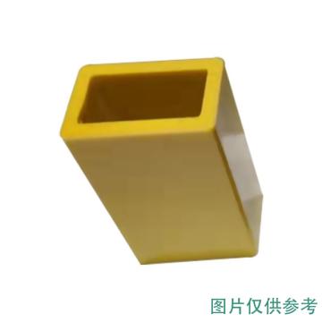 JDG 玻璃钢矩形管，228.6*152.4*6mm，黄色，每米价 售卖规格：1米