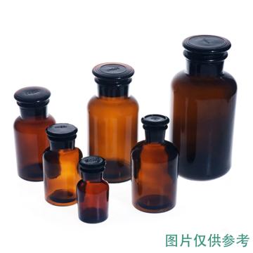 华鸥 广口试剂瓶，CC-4682-07 棕色/30(1个) 售卖规格：1个