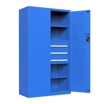 锴源 三抽带网工具柜，KY-G006,蓝色 1800×1000×500mm 售卖规格：1个
