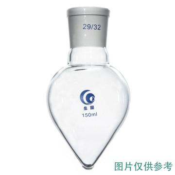 垒固 梨形烧瓶，B-017714 150ml，24/29 售卖规格：1只