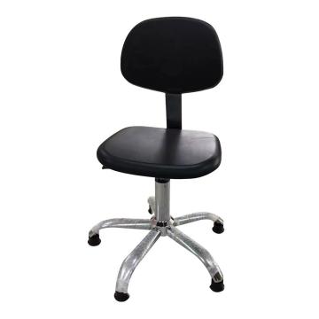 佰斯特 防静电聚氨酯工作椅，Y-5GA型，415-535mm，弹簧钢，钢制五星爪/固定脚杯，不带防滑花纹