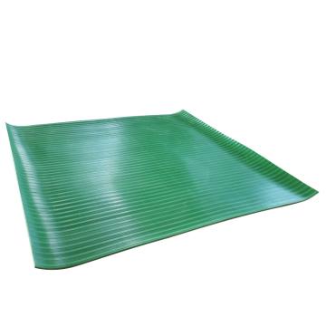 中宝电工 绝缘胶垫，均匀条纹防滑3mm厚，宽1m，绿色 售卖规格：1米