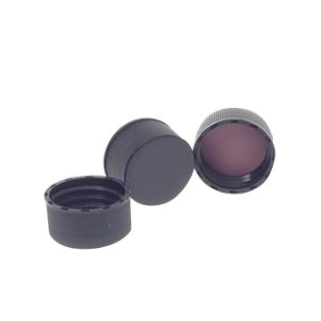 CNW 黑色24-400实心拧盖、含PTFE/橡胶隔垫，VEAP-5360F-24-100 100/袋 售卖规格：1袋