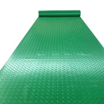 派勒 绿色PVC，钢花纹防滑，1.2m×6m×3mm 橡胶 实验室工作台用 售卖规格：1片