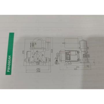 威乐/WILO PW系列家用增压泵（自动型），PW-406EAH 售卖规格：1台