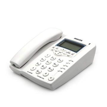 飞利浦 Philips TD-2815D电话机办公商务座机固定电话，家用双接口时尚座机