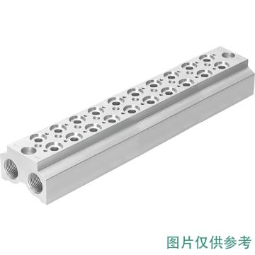 费斯托/FESTO 固定阀宽气路板模块，CPE14-3/2-PRS-3/8-10，550567 用于两位三通系列 售卖规格：1个