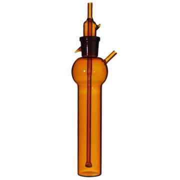 垒固 喷泡氏吸收瓶，B-013726 125ml，棕色 售卖规格：1支