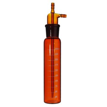 垒固 冲击式吸收瓶，B-013767 250ml，棕色 售卖规格：1支
