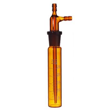 垒固 冲击式吸收瓶，B-013762 25ml，棕色 售卖规格：1支