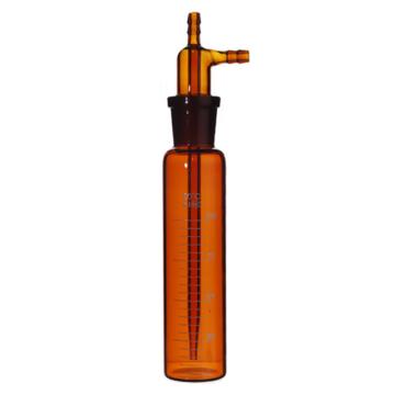 垒固 冲击式吸收瓶，B-013765 100ml，棕色 售卖规格：1支