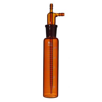 垒固 冲击式吸收瓶，B-013766 125ml，棕色 售卖规格：1支